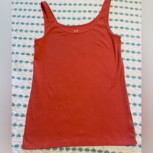 GAP Burnt orange tank top Small